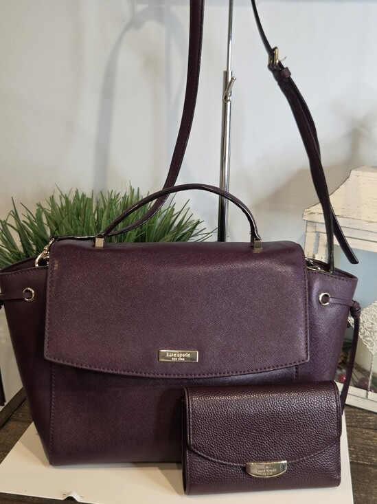 kate spade Handbags - Kate Spade Laurel Way Lilah Satchel & Kate Spade Callie Wallet